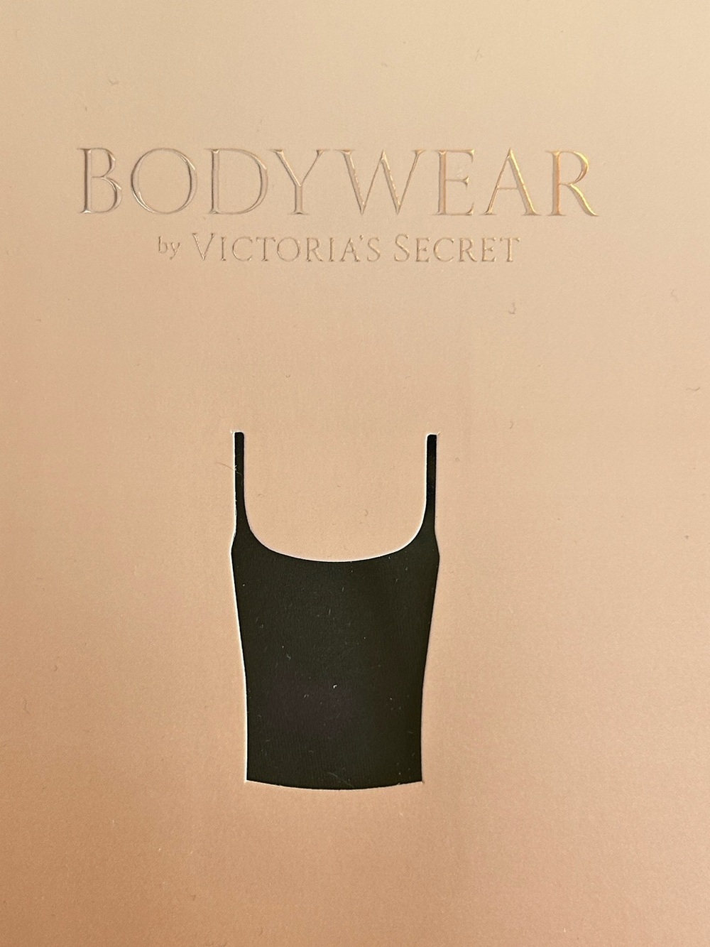 Victoria’s Secret Bodywear seamless shaping tank top black size small NEW - Picture 2 of 11